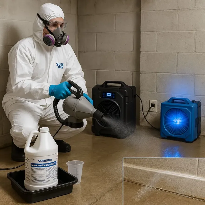 Sanitization and Odor Removal process in Addison, NY